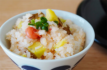 【炊飯専用土鍋かまどご飯釜を使って】じゃがバタ明太子炊き込みご飯 レシピ